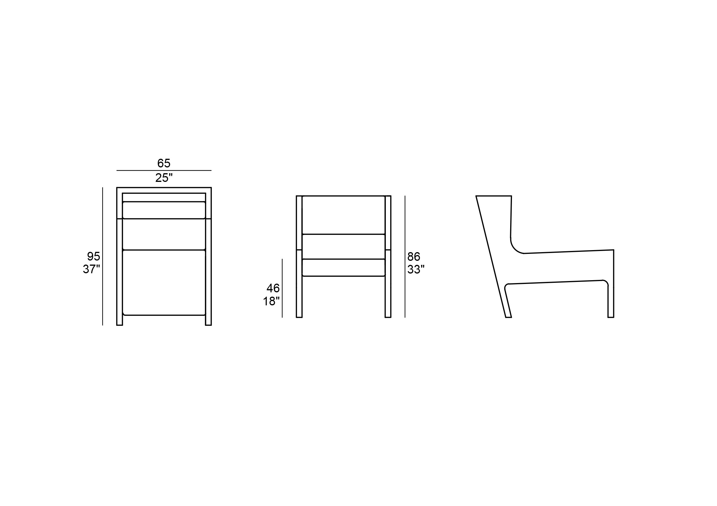 Bergère Armchair