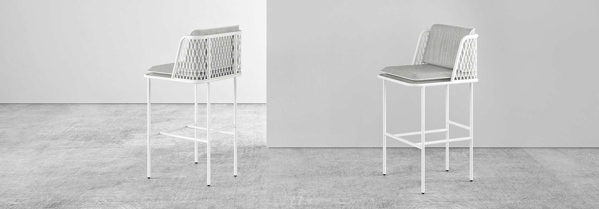 Throne Outdoor Bar Stool