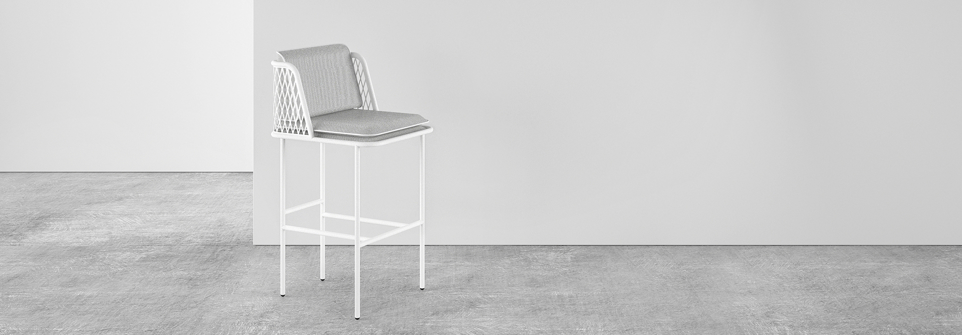 Throne Outdoor Bar Stool