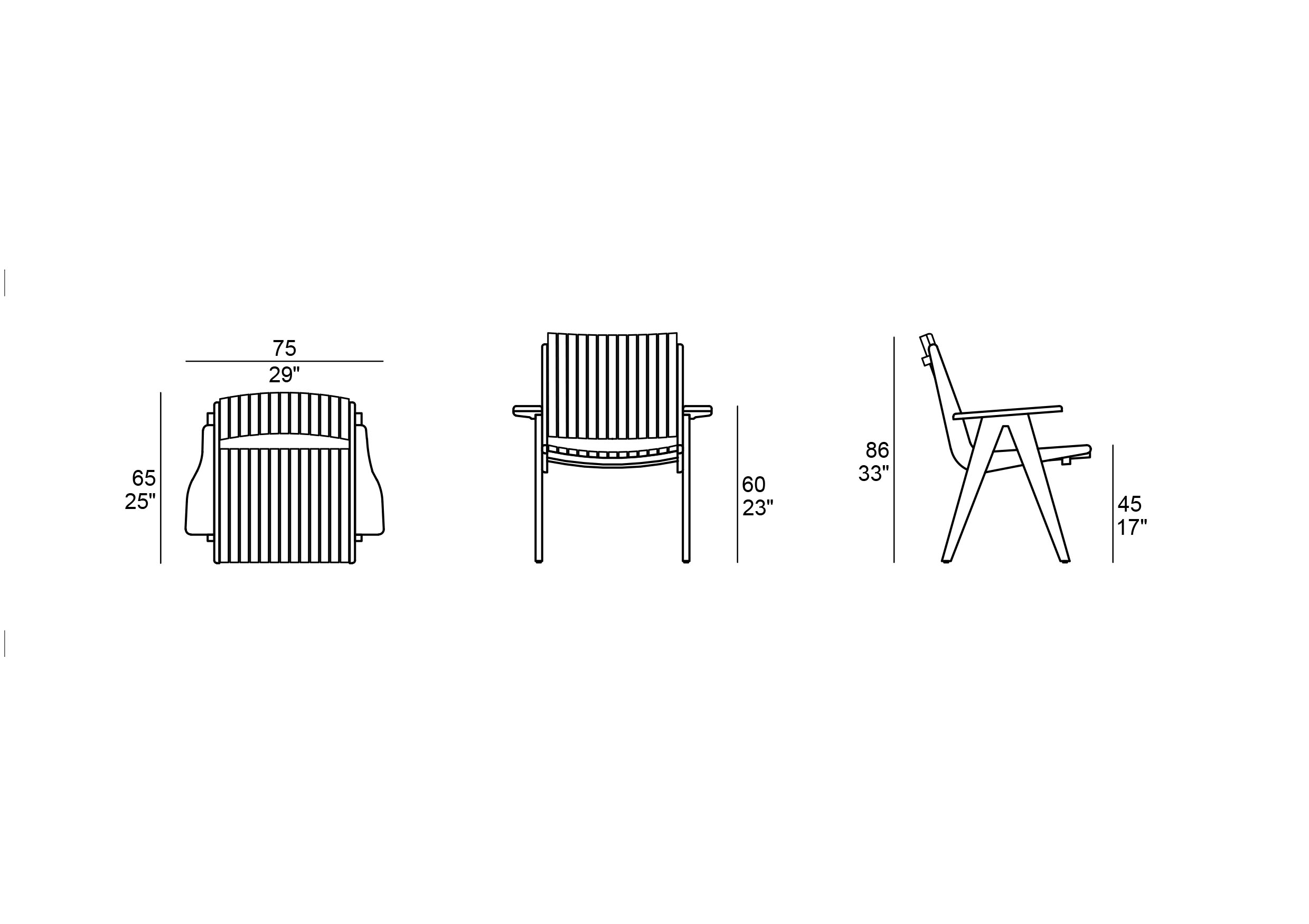 Slice Outdoor Chair
