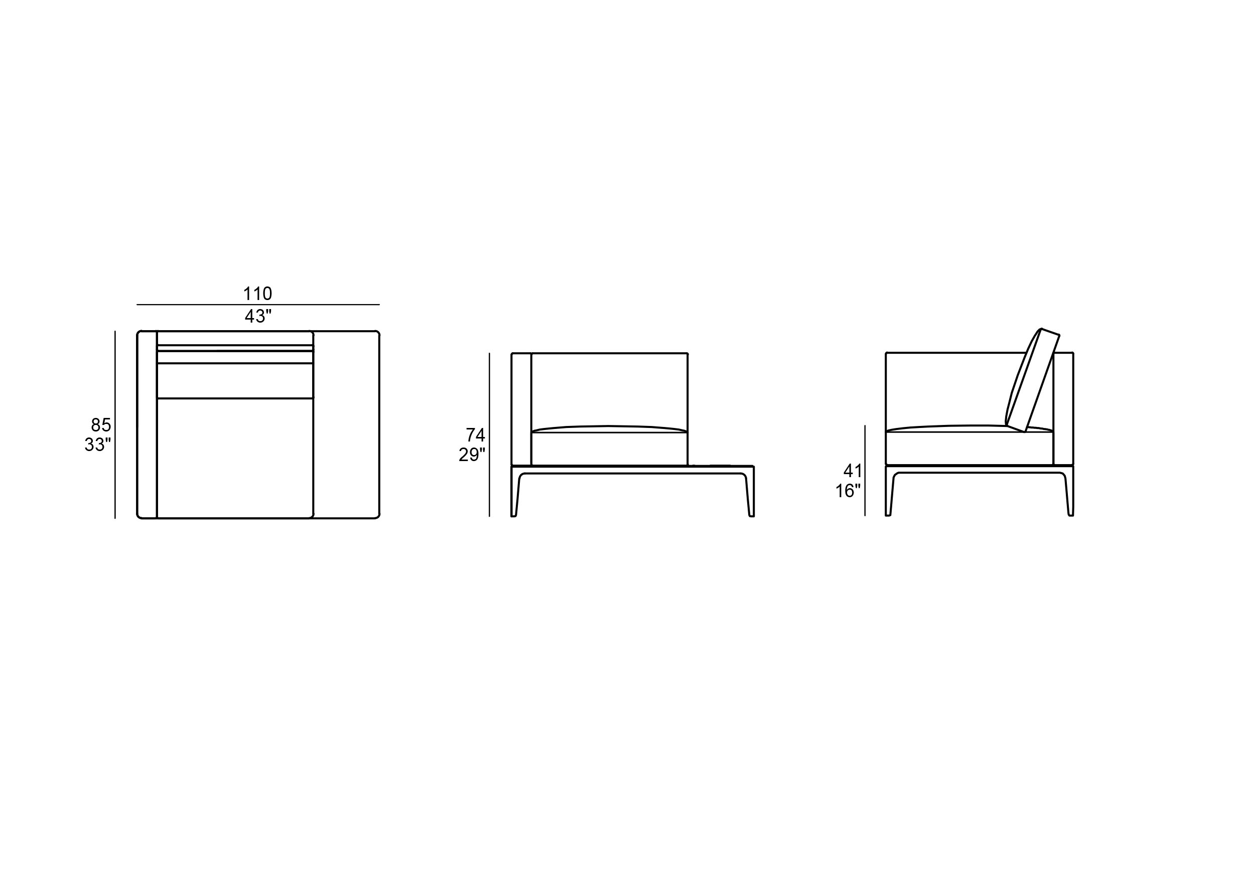 Azal Lounge Armchair