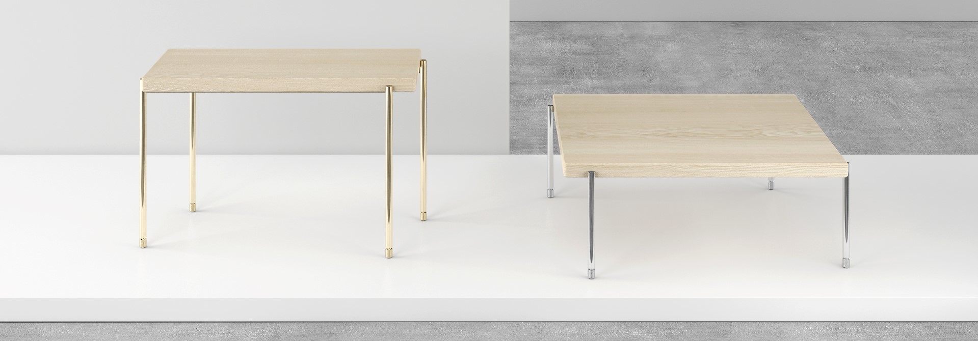 Shift Rectangle Side Table