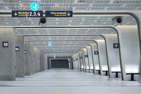 >Galataport Istanbul Underground Cruise Passenger Terminal